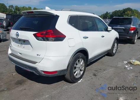 2019 Nissan Rogue Sv from USA, damaged, VIN KNMAT2MT2KP526880